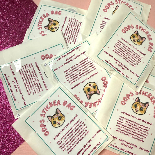 Oops Sticker Bag Bundle