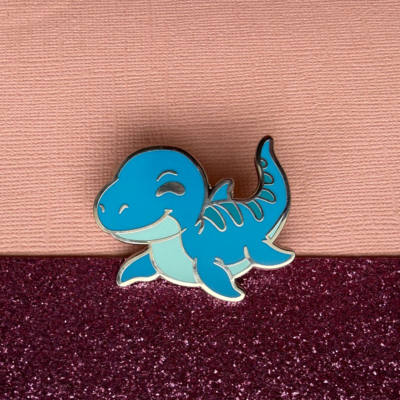 Cute Kronosaurus Enamel Pin