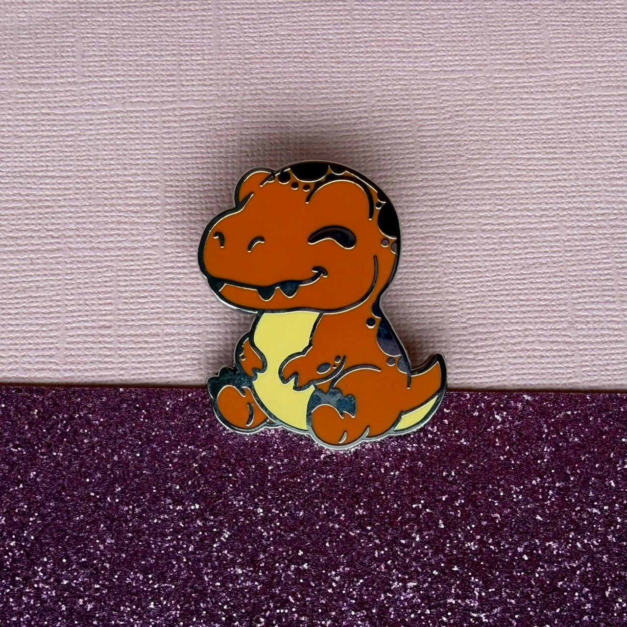 Cute T-Rex Enamel Pin