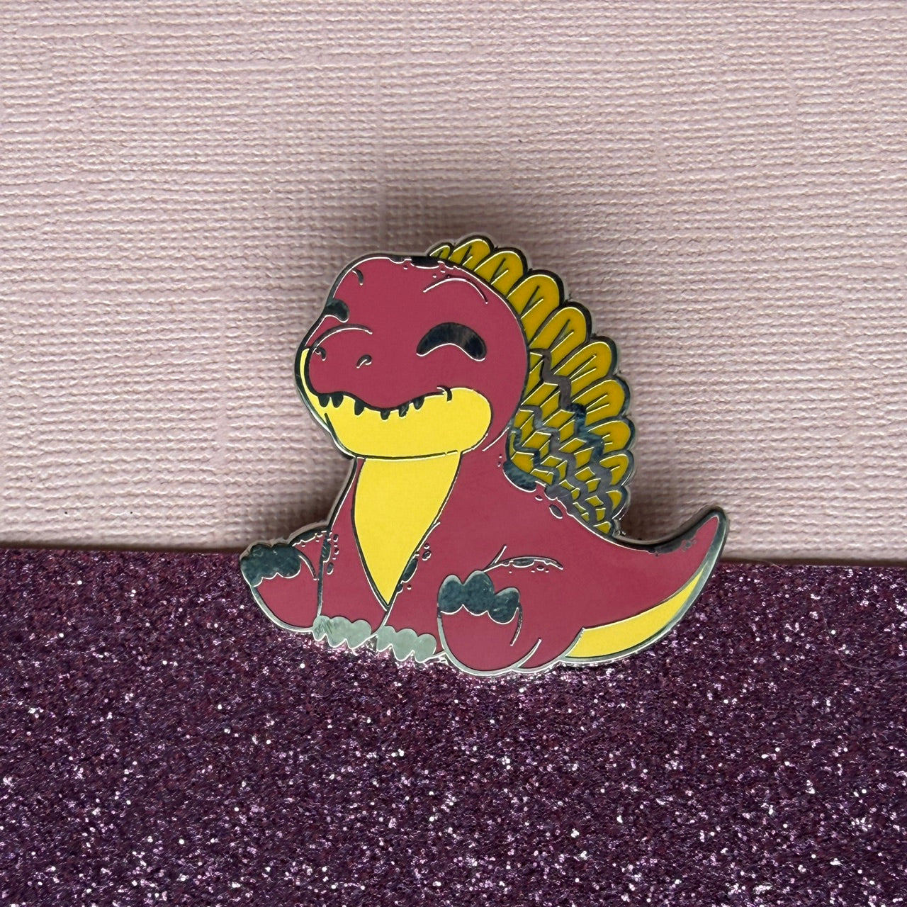 Cute Spinosaurus Enamel Pin