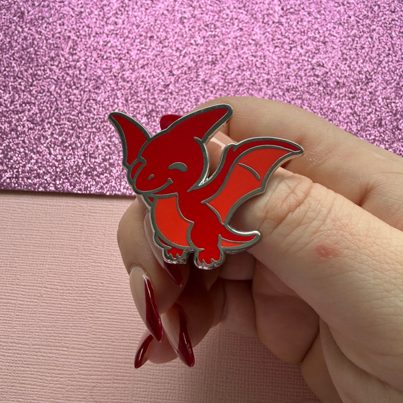 Cute Pterosaur Enamel Pin