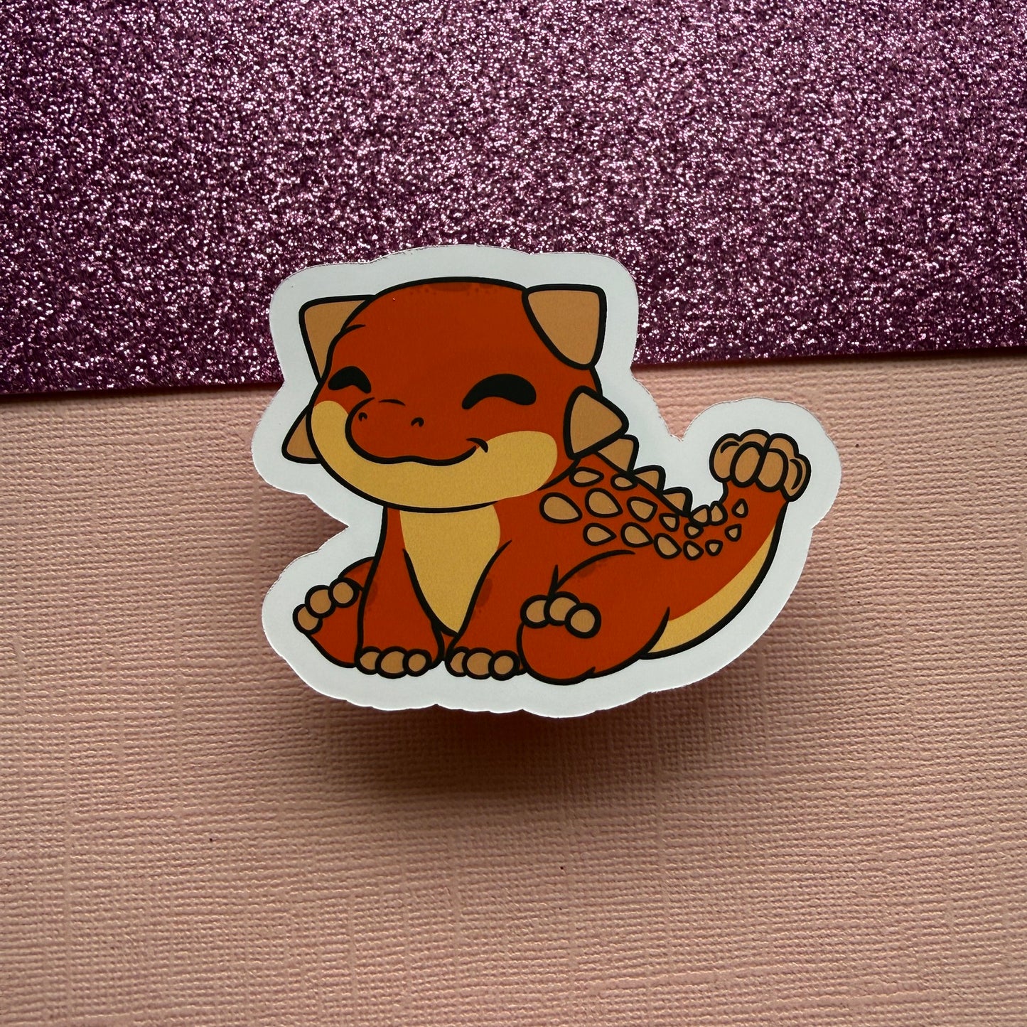 Cute Ankylosaurus Sticker
