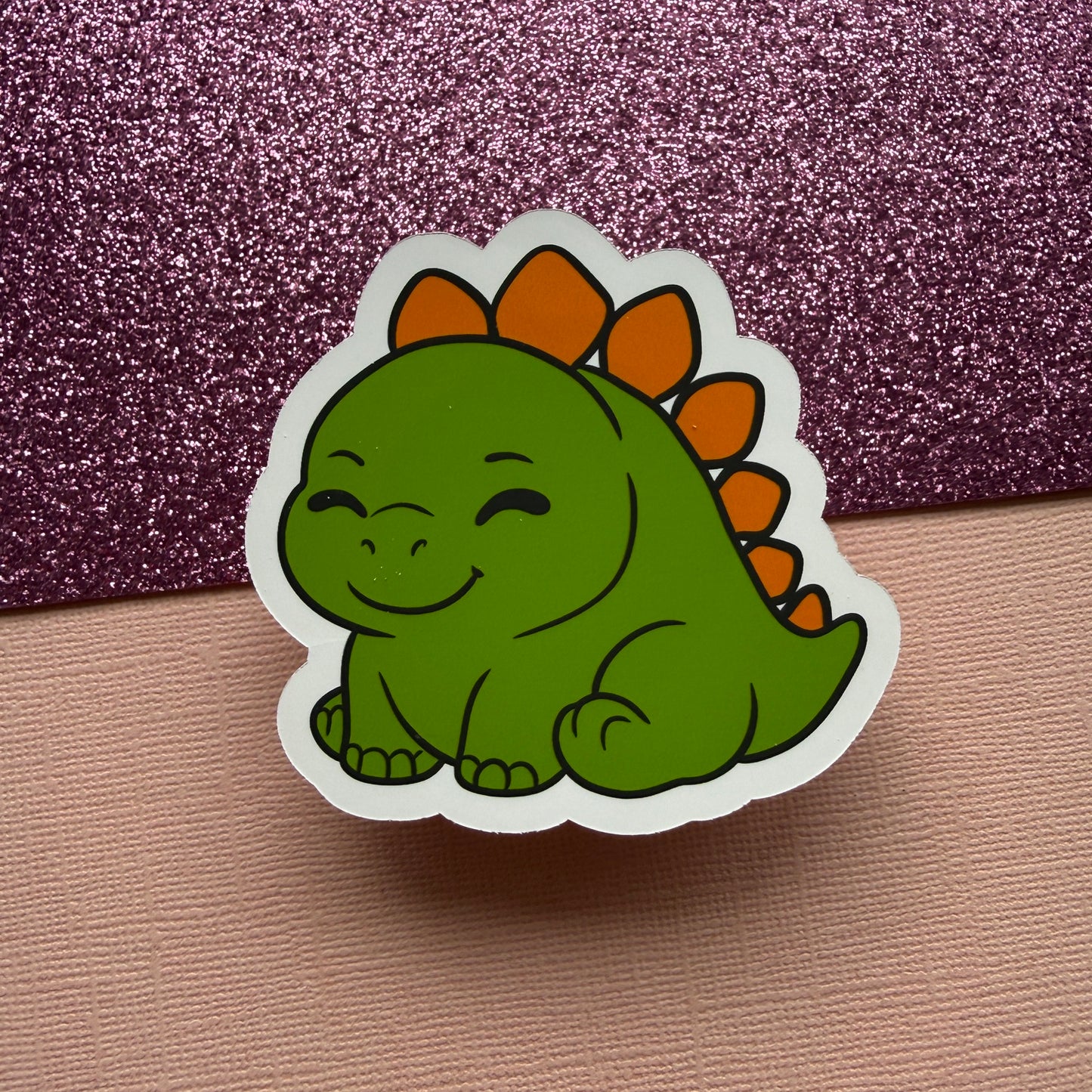 Cute Stegosaurus Sticker