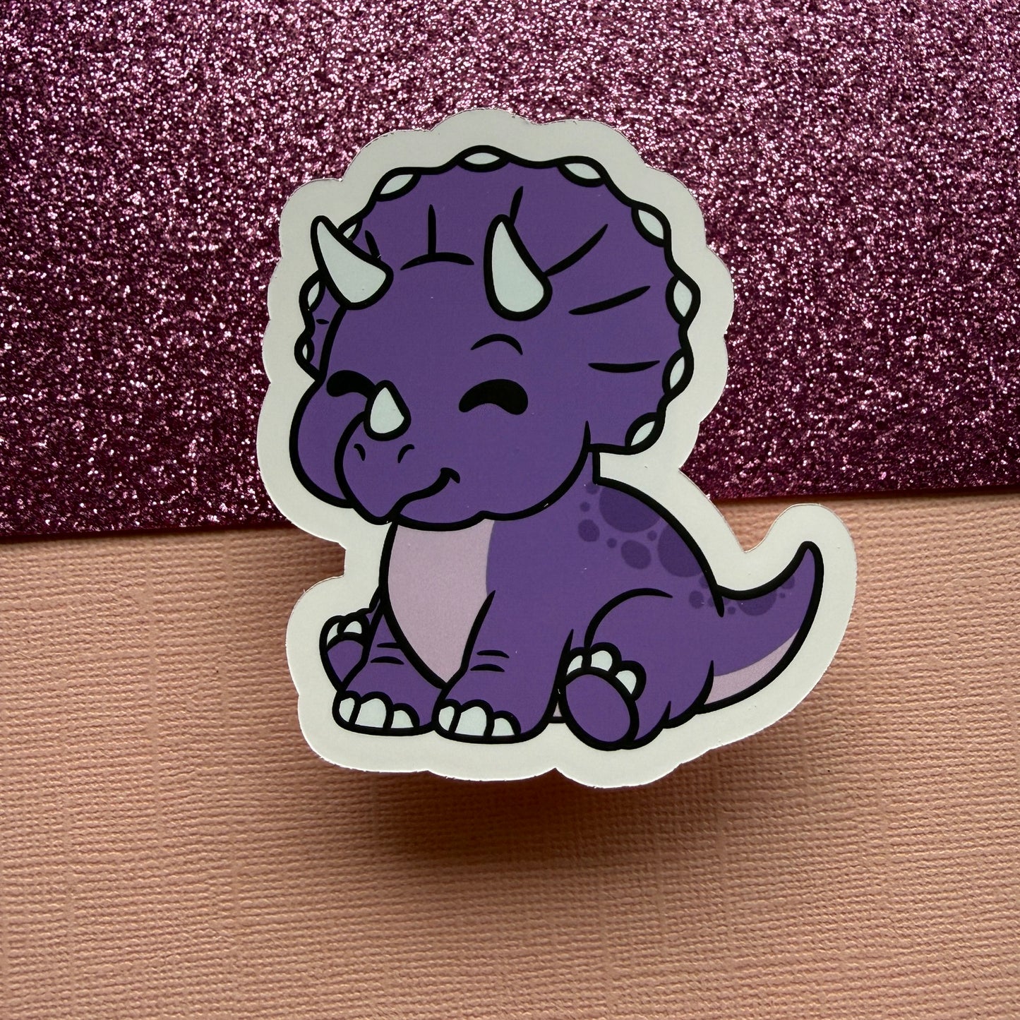 Cute Triceratops Sticker