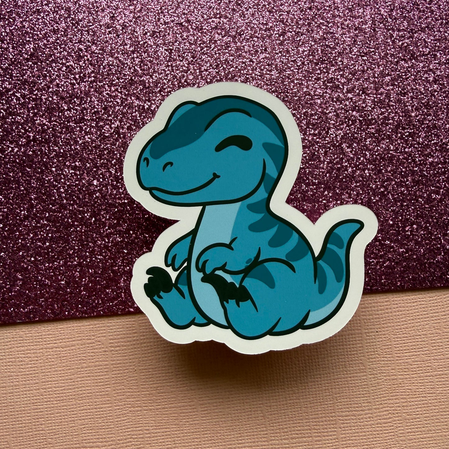 Cute Raptor Sticker