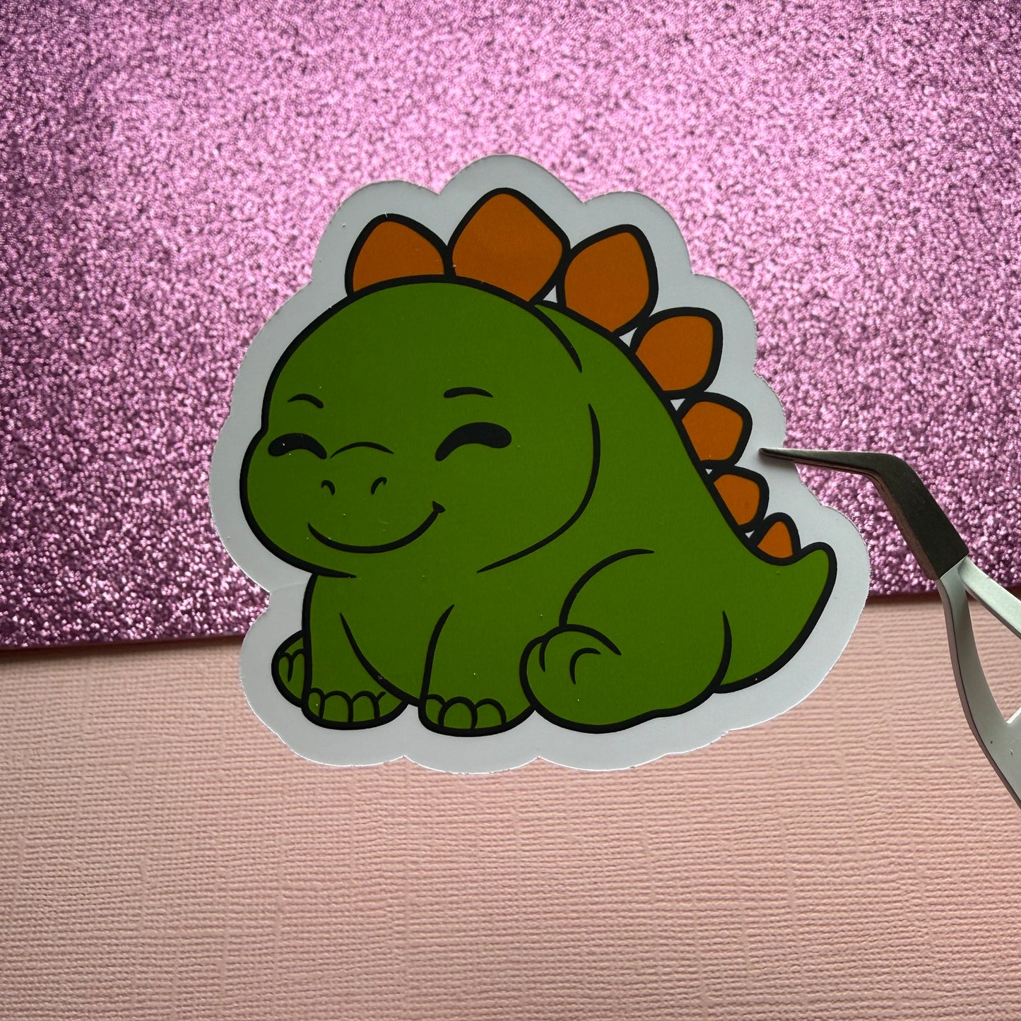 Cute Stegosaurus Sticker