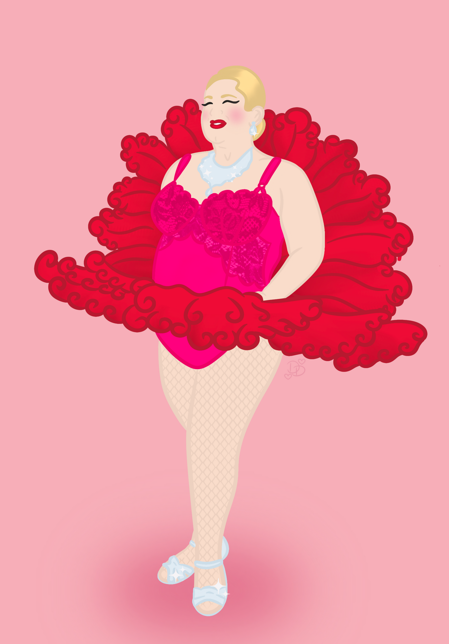 Custom Burlesque Graphic