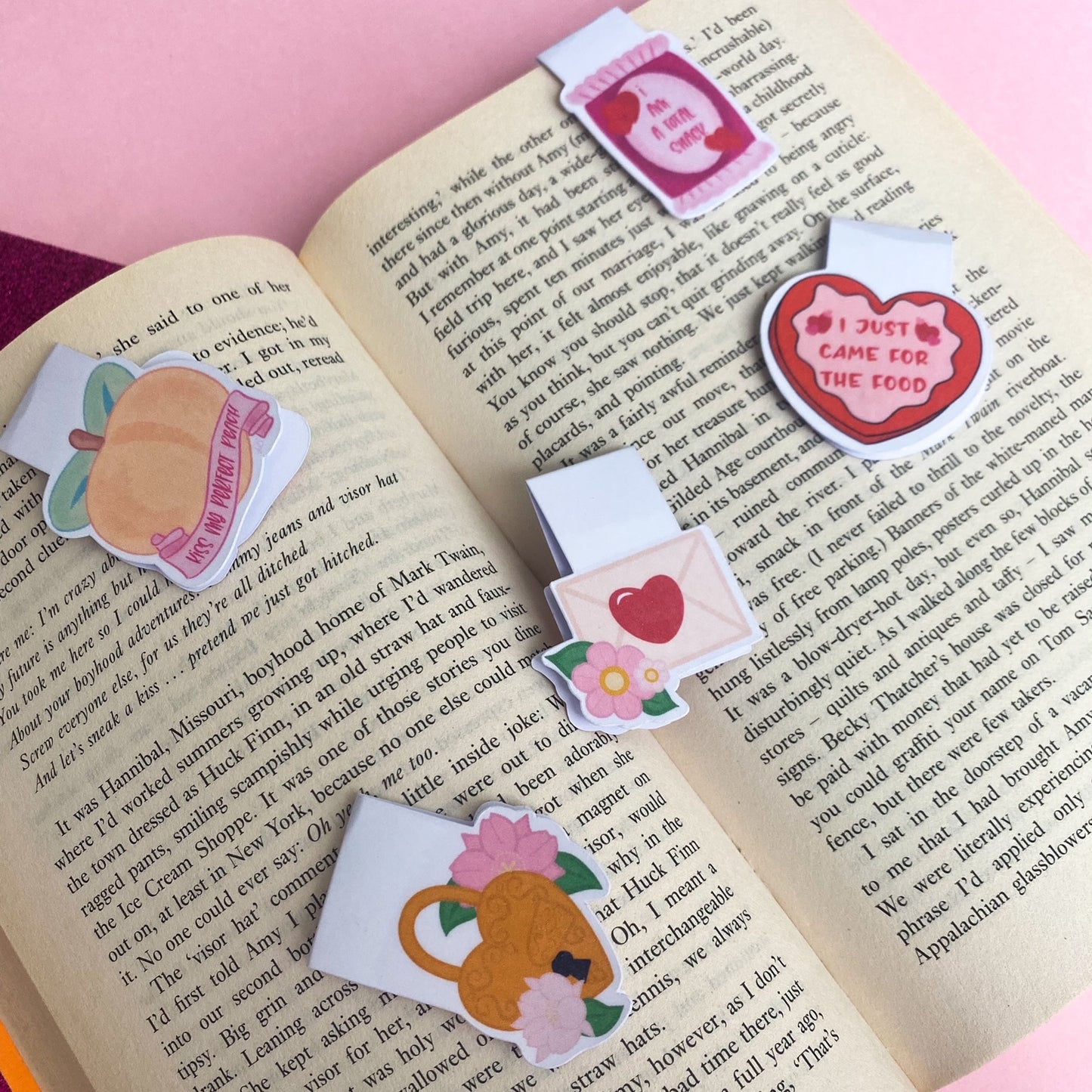 Pick your own pack of magnetic bookmarks | books | bookworm | reading | book accessories | book decor reading