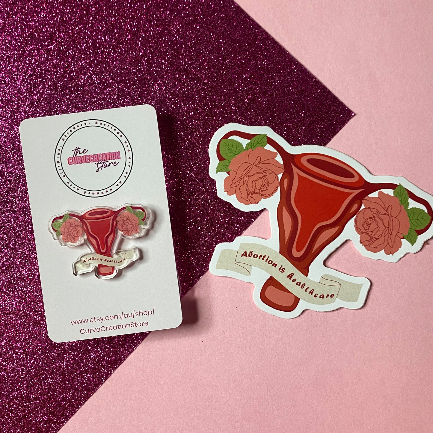 Abortion is Healthcare Women's Rights Fundraiser Bundle