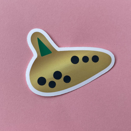 Ocarina Sticker | Bullet Journal, Scrapbook Sticker, Planner Stickers, Positive Quotes